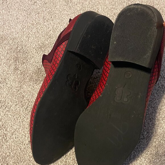 Betabrand Red Western Boots Booties Water Resistent Womens size 7.5 - Picture 4 of 9